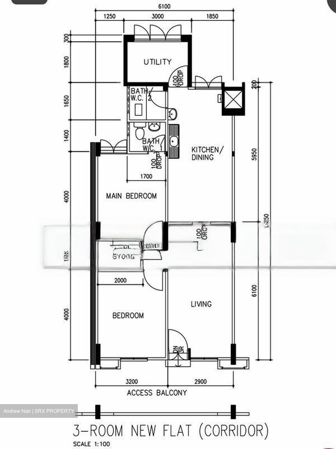 Blk 345 Teck Ghee Evergreen (Ang Mo Kio), HDB 3 Rooms #502156421